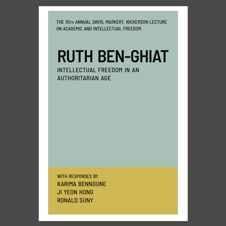 Ruth Ben-Ghiat book cover