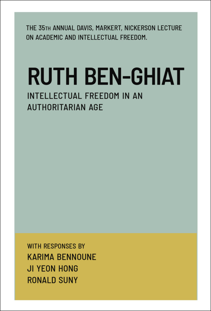 Ruth Ben-Ghiat lecture